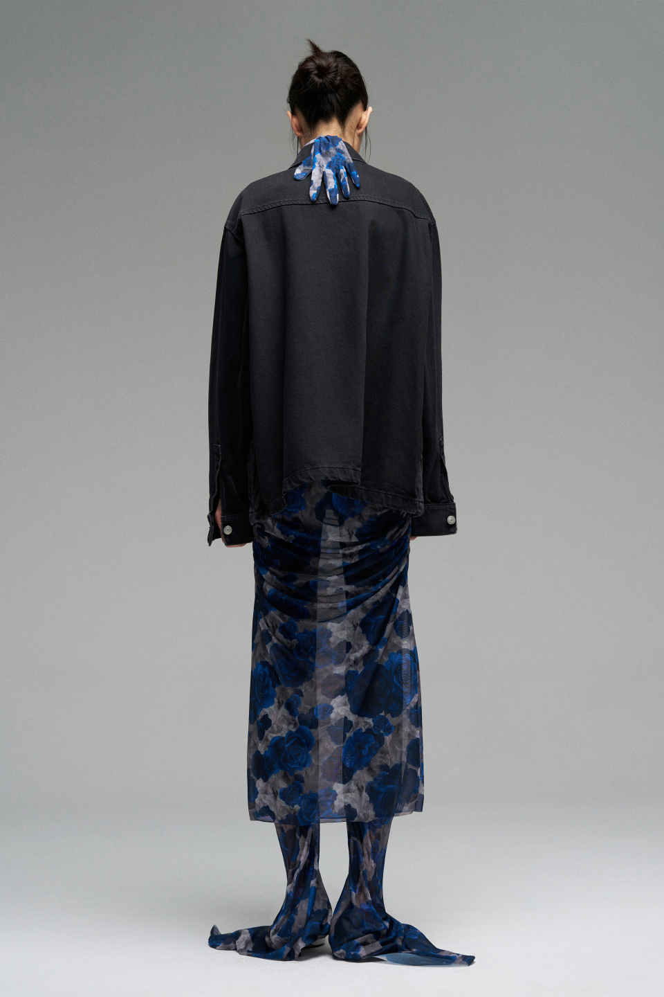 Перчатки эластичные длинные, фото 3