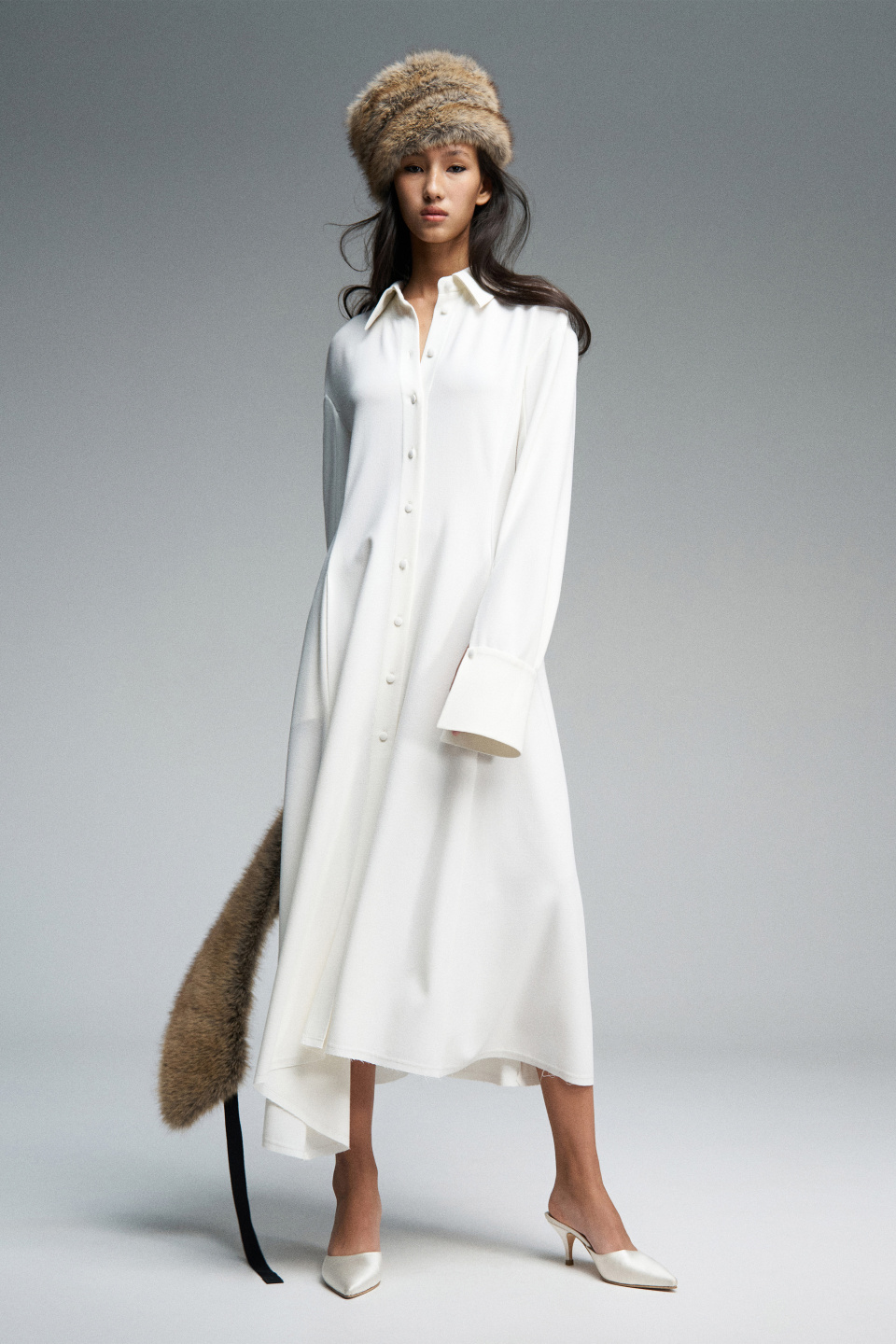 Платье с длинными лентами, фото 2