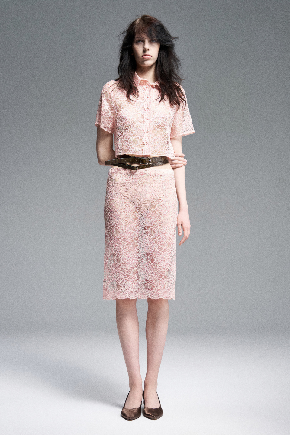 Юбка-миди из кружева, фото 2