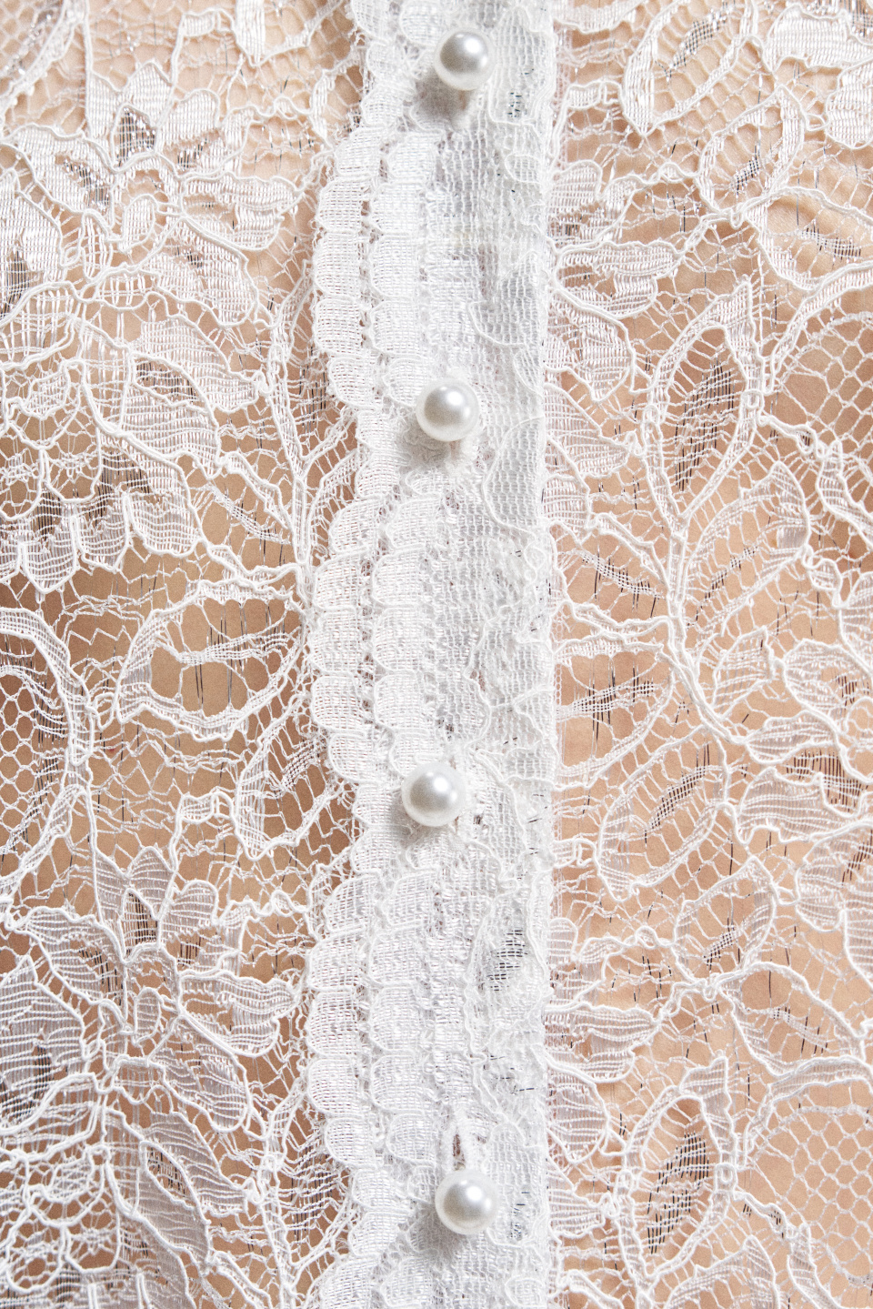 Кроп-рубашка из кружева, фото 3