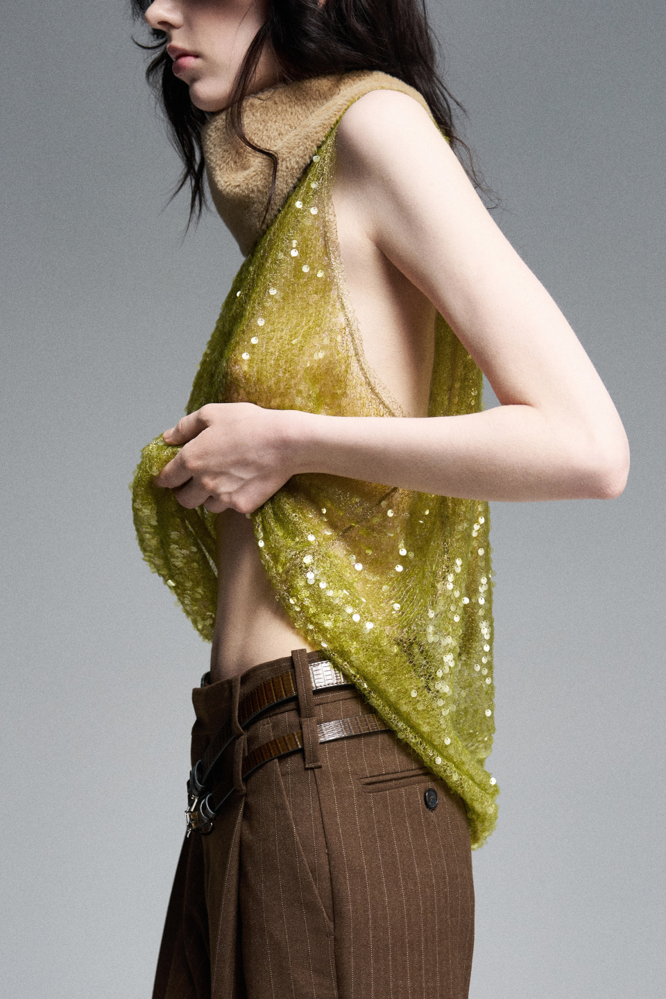 Брюки Double belts, фото 2