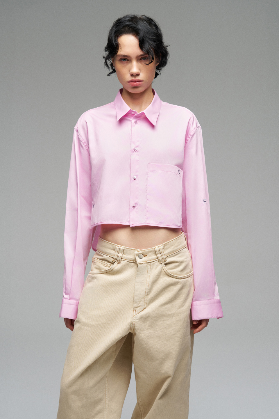 Рубашка-кроп WOS, фото 2