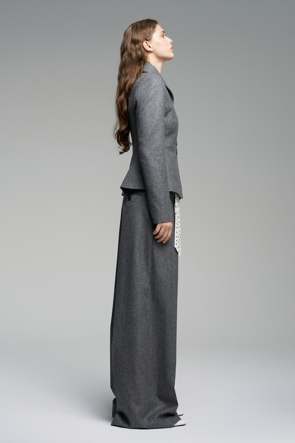 Приталенный жакет из шерсти, фото 3