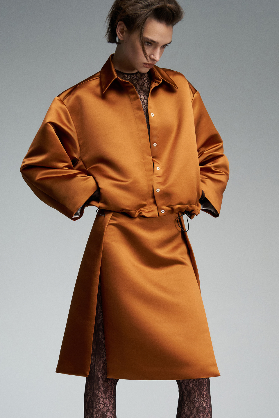 Юбка из сатина, фото 5