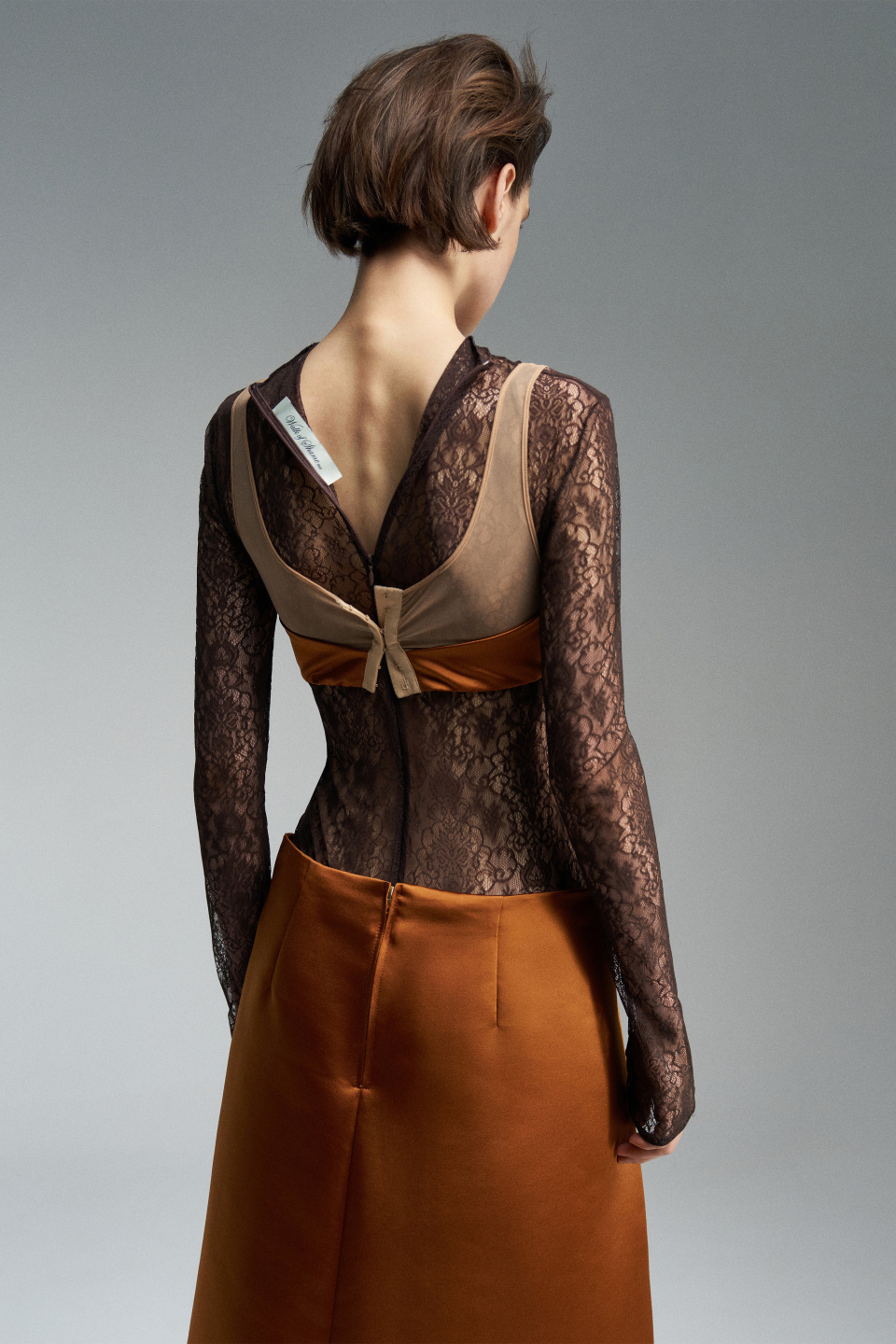 Бра-ракушки из сатина, фото 4