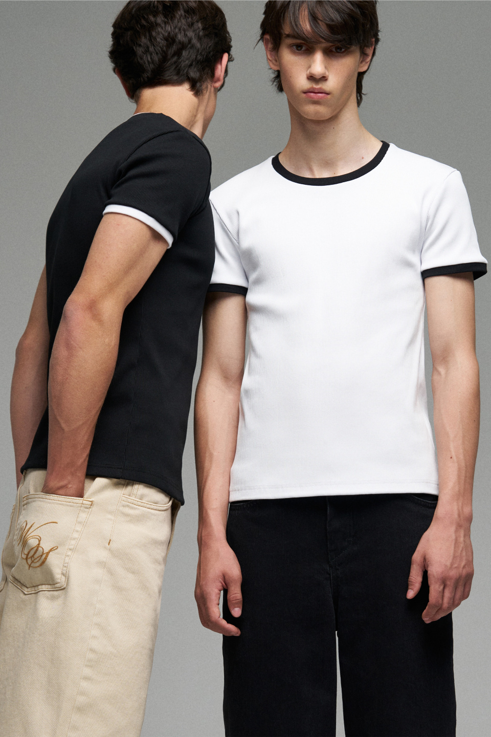 Футболка с кантами Ribbed, фото 2