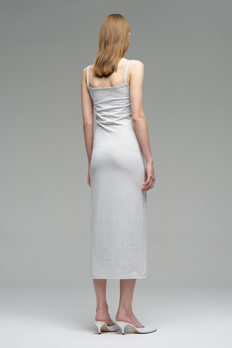 Трикотажное платье миди, фото 2