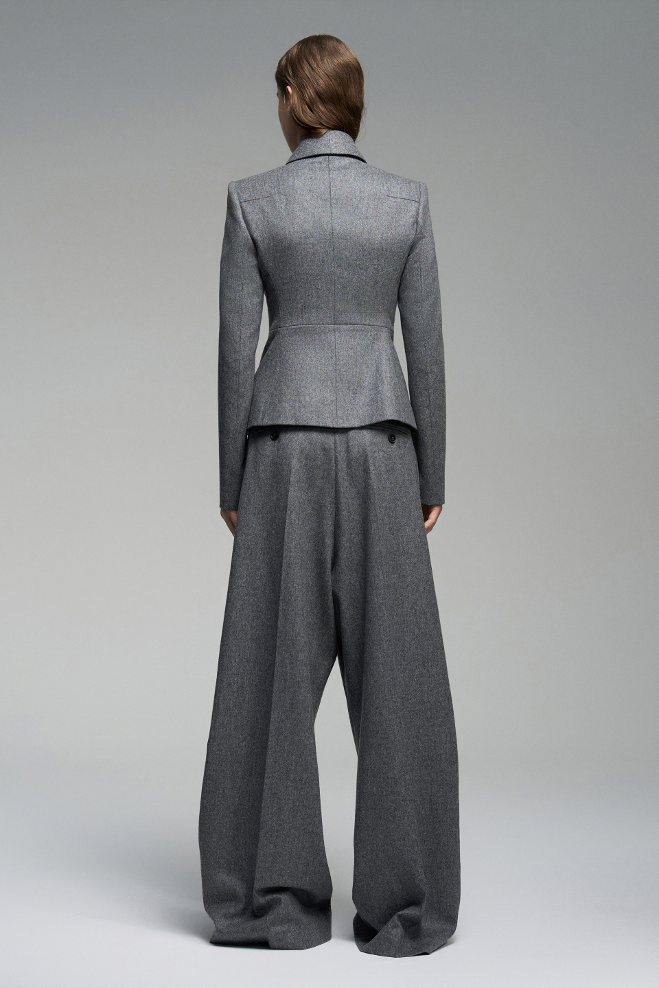 Приталенный жакет из шерсти, фото 4