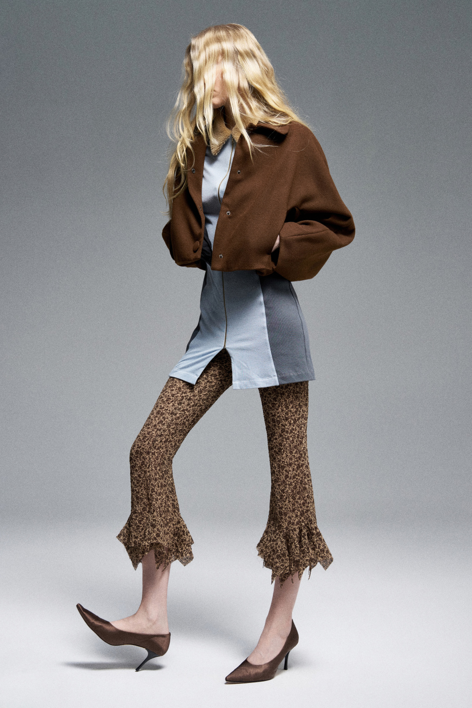 Платье мини на молнии, фото 6