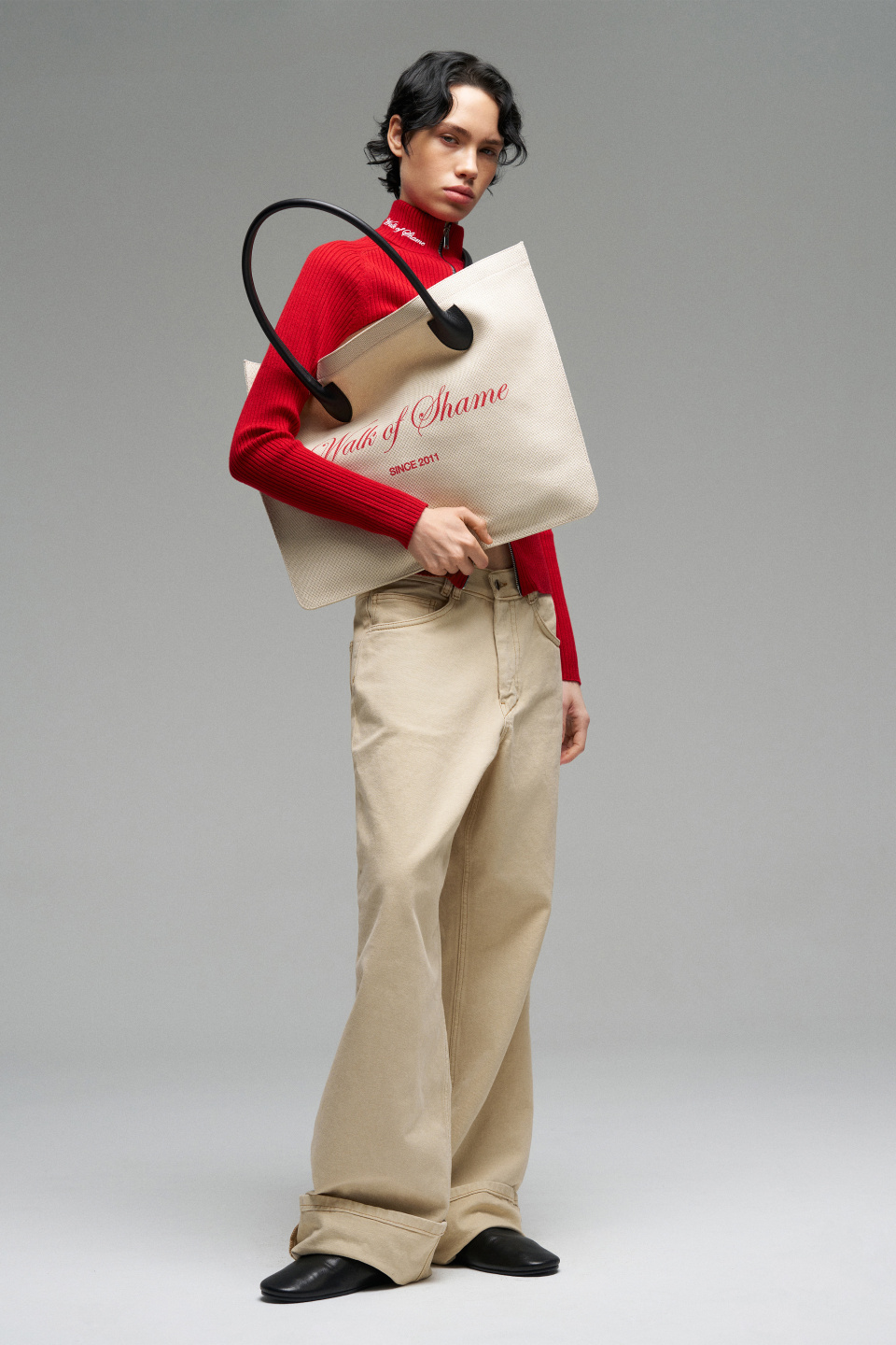 Прямые джинсы "Monogram", фото 7