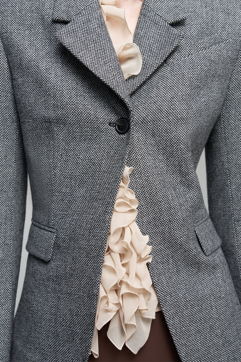 Прозрачная блуза Ruche, фото 9