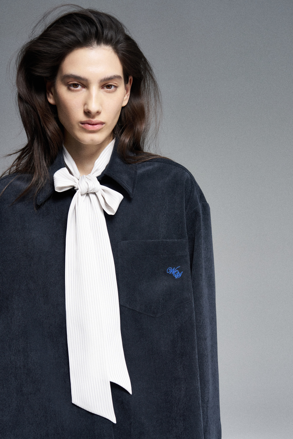 Рубашка Soft navy velvet, фото 1