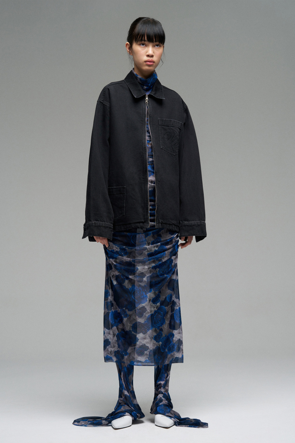 Эластичные брюки со шлейфом, фото 3