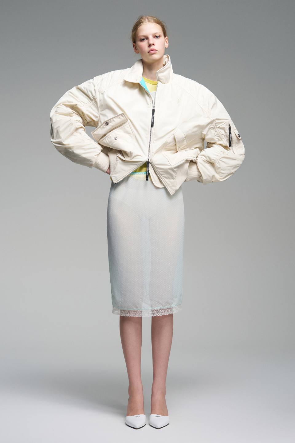 Бомбер с контрастной подкладкой, фото 2