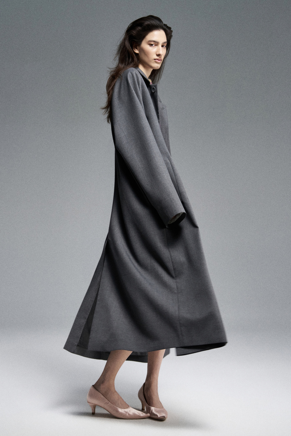 Однобортное пальто, фото 3