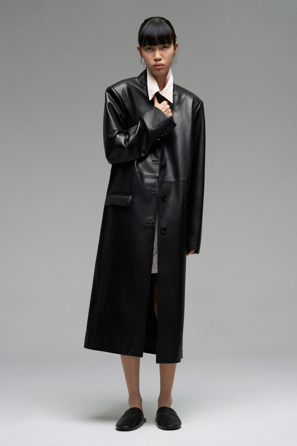 Кожаный плащ, фото 3