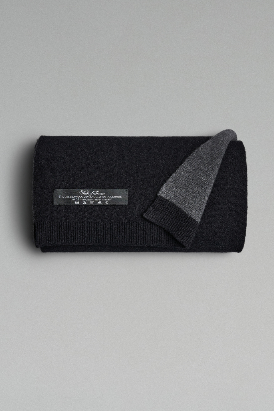 Вязаный двусторонний шарф, фото 4