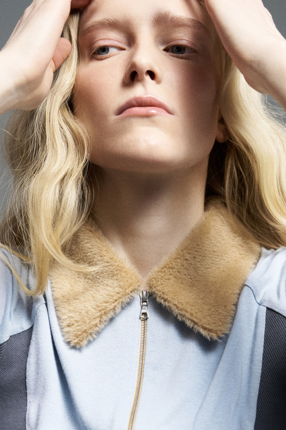 Платье мини на молнии, фото 2