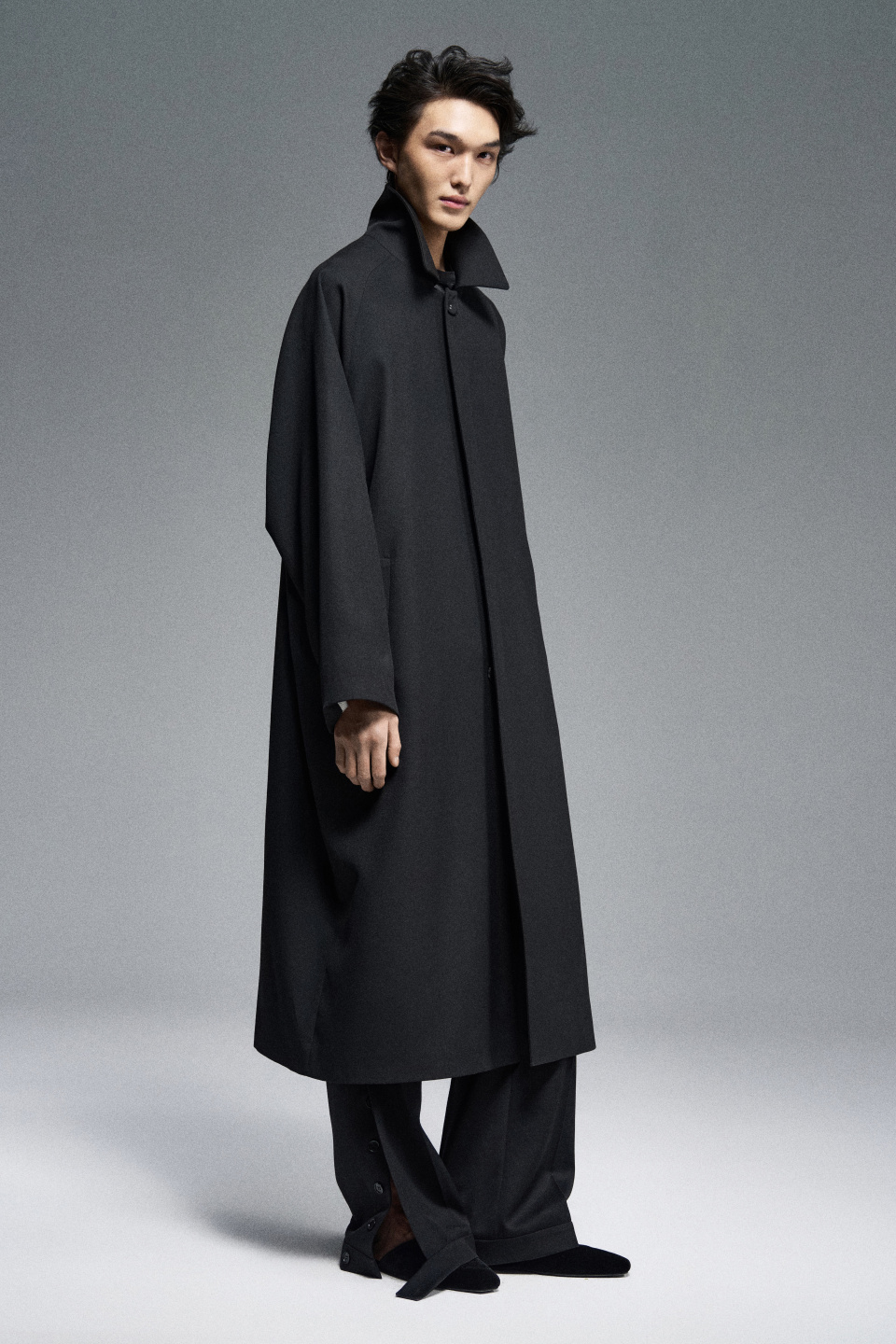 Однобортное пальто, фото 1