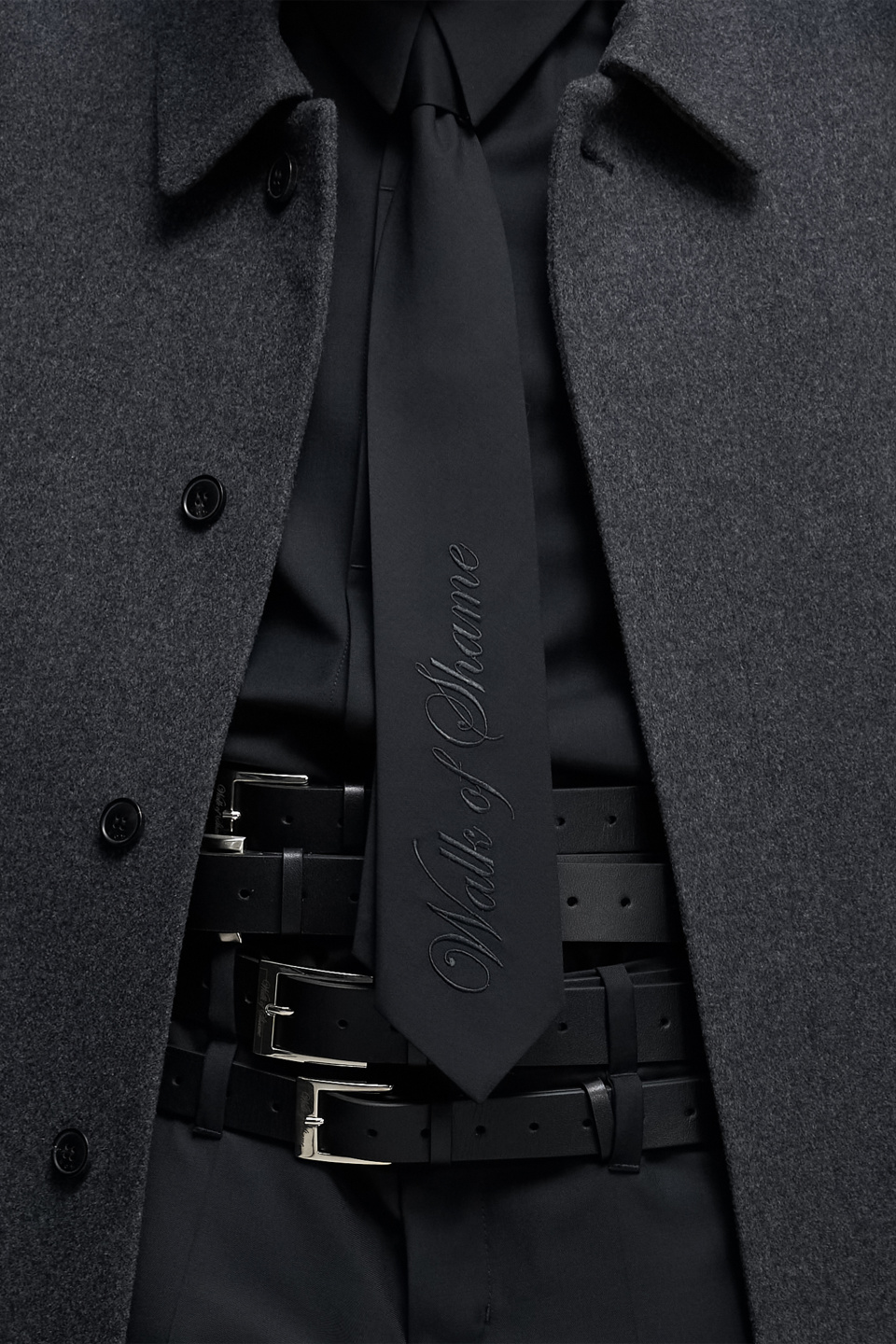 Рельефный кожаный ремень 35мм, фото 2