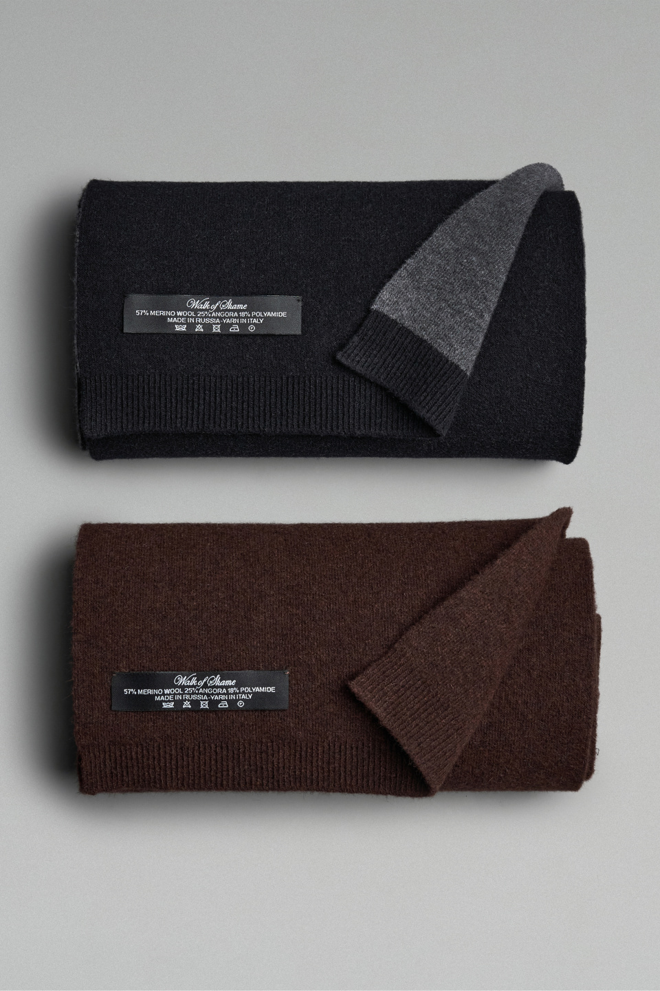 Вязаный двусторонний шарф, фото 5