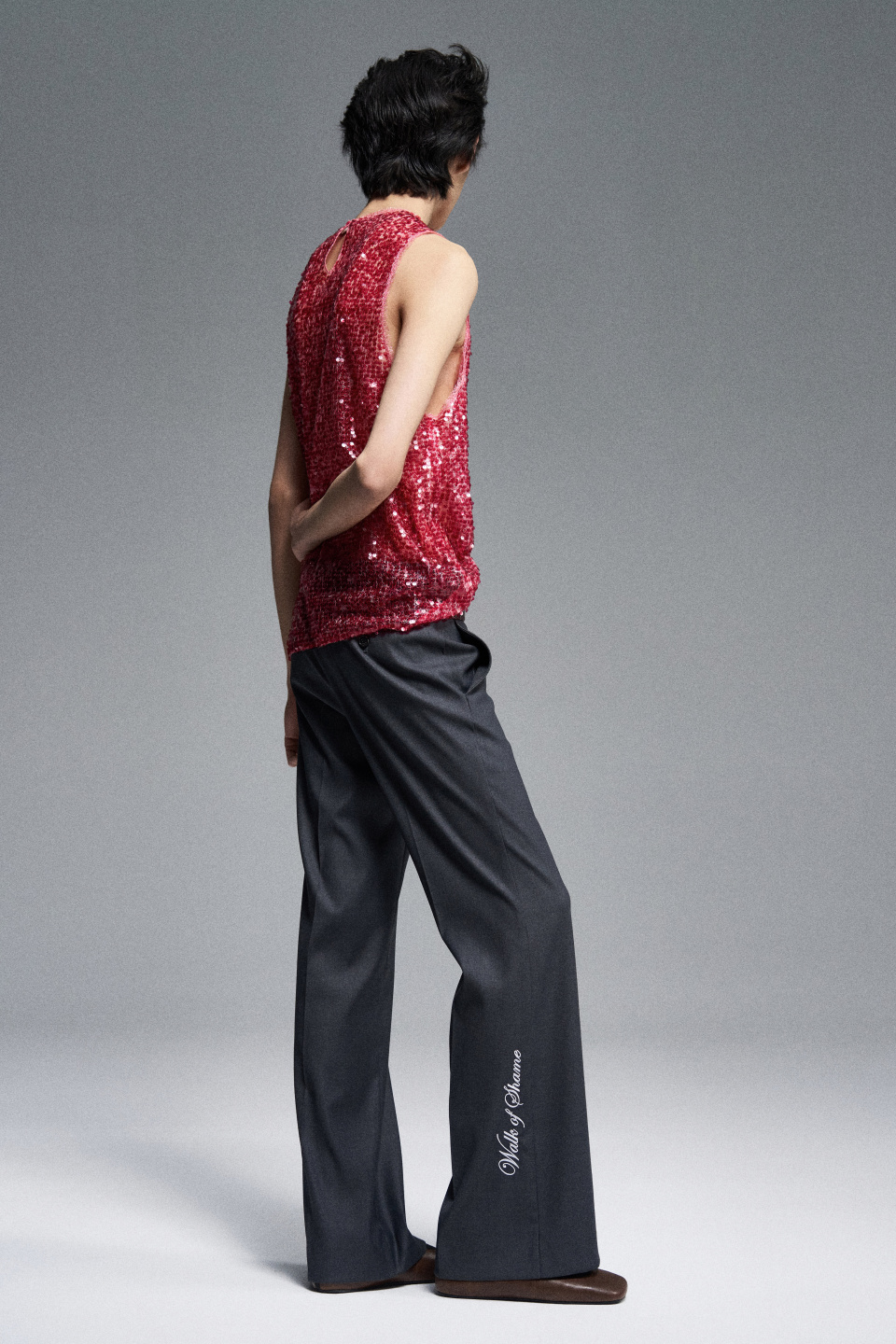 Брюки с двойным рядом шлевок, фото 1