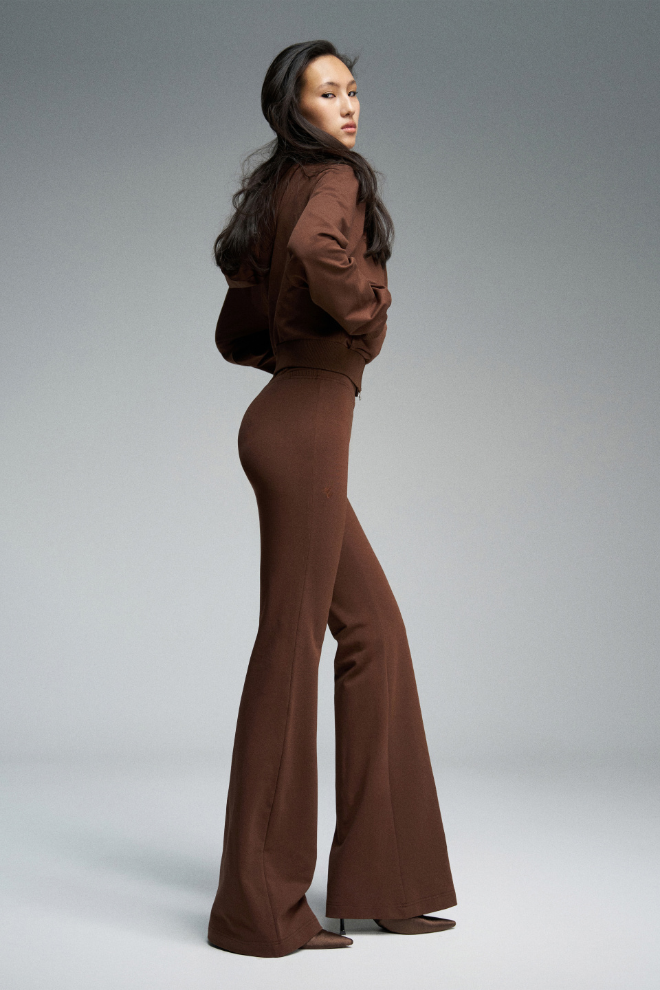 Брюки из футера Bootcut, фото 2