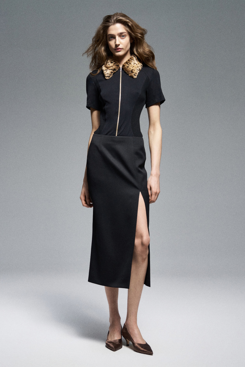 Юбка-карандаш с разрезом, фото 4