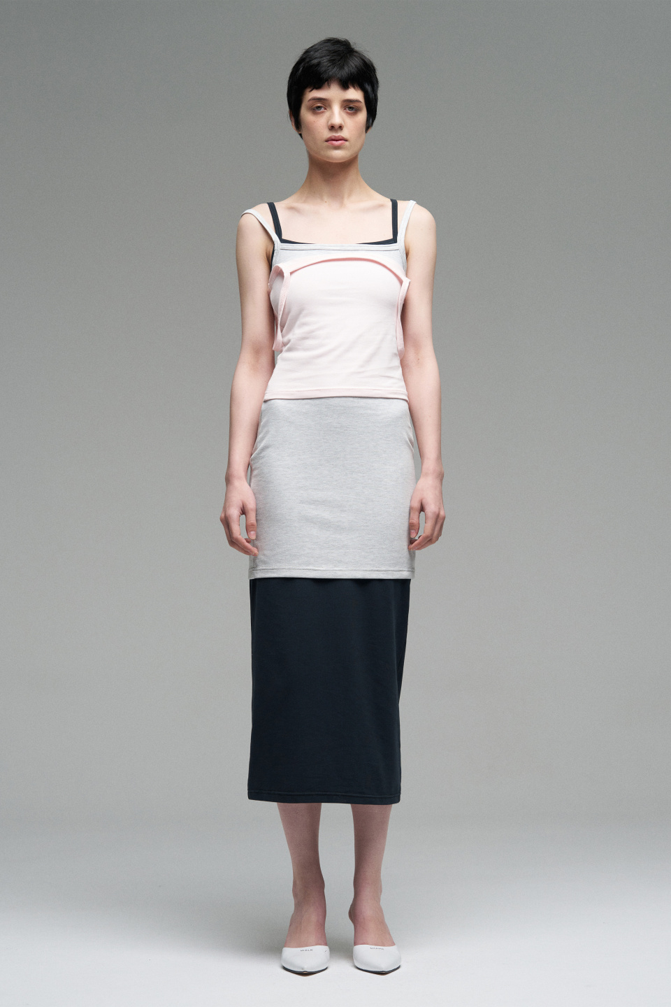 Трикотажное платье миди, фото 4