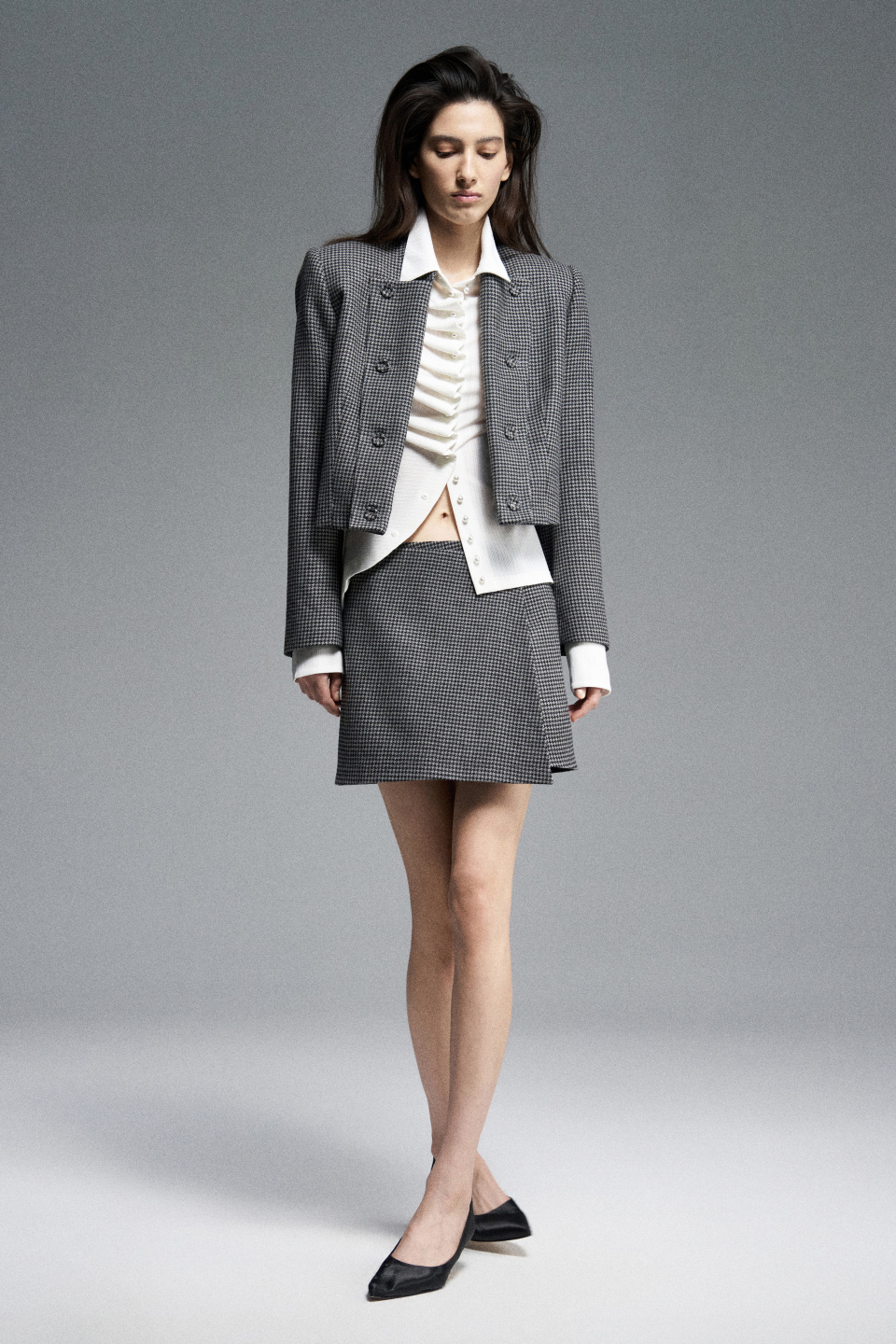 Юбка мини на запах, фото 1