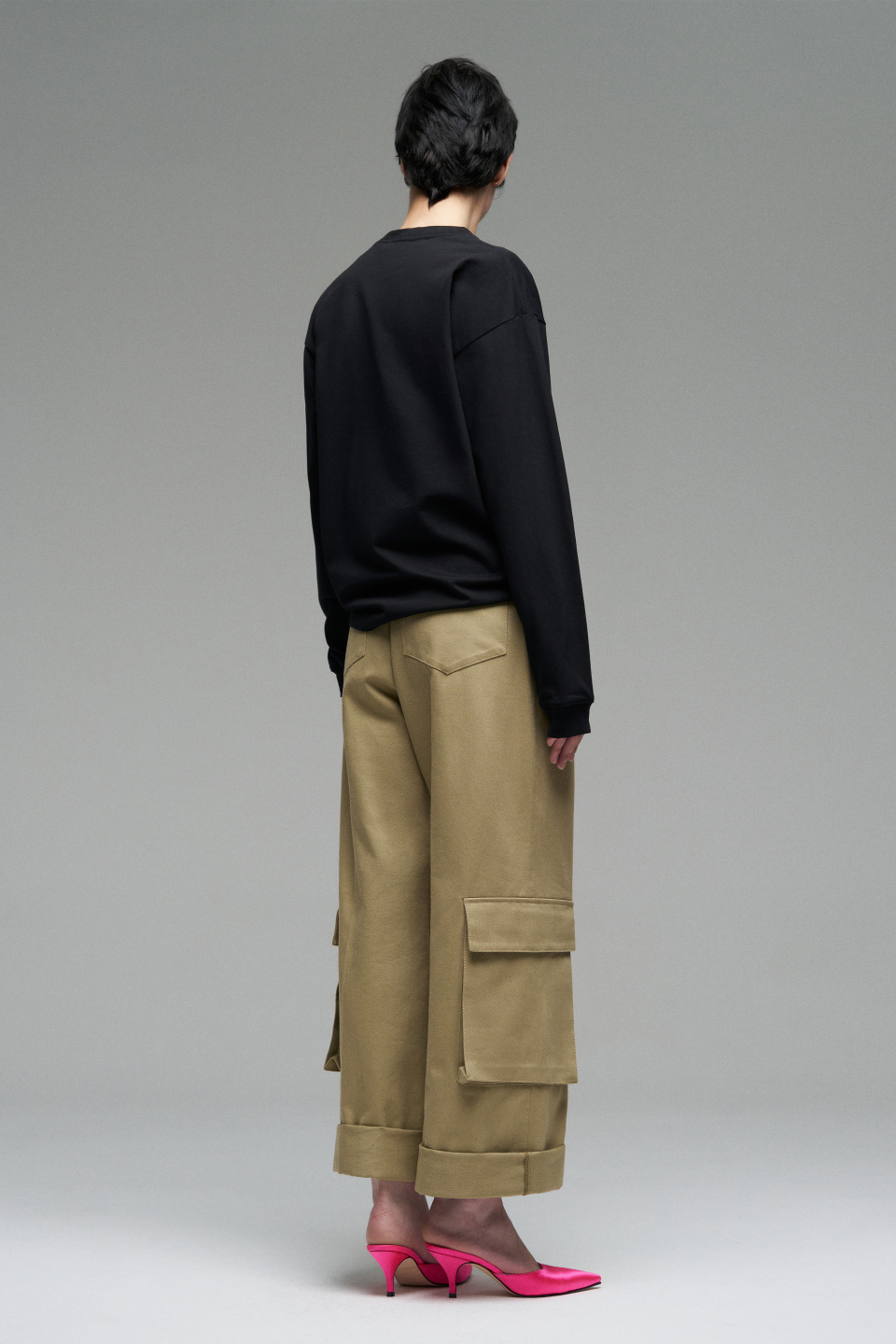 Хлопковые брюки карго, фото 2