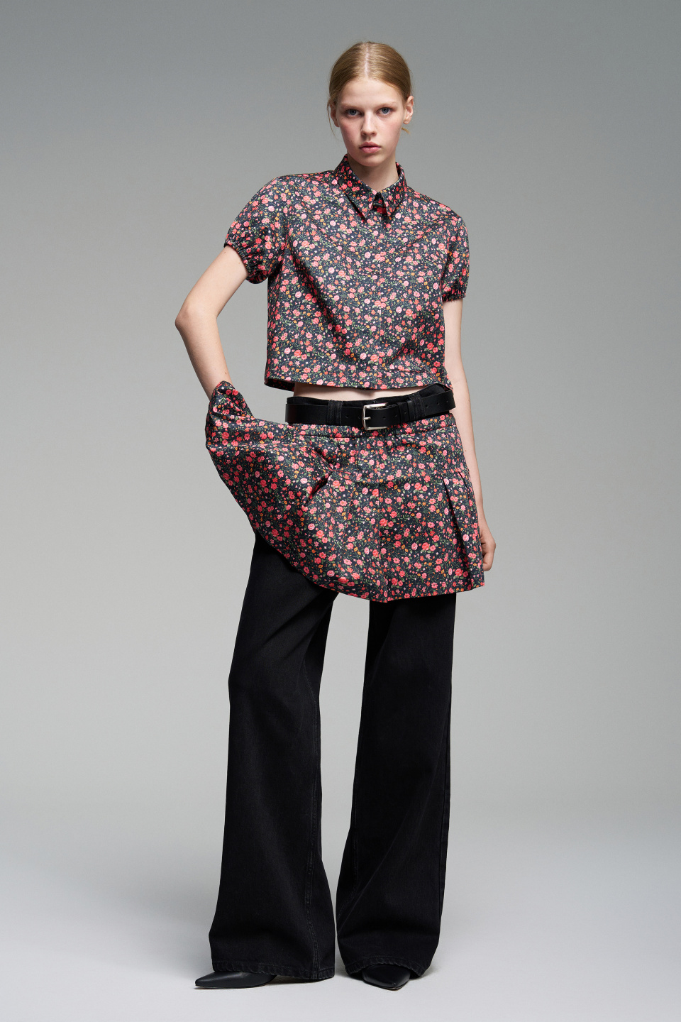 Рельефный кожаный ремень 35мм, фото 5