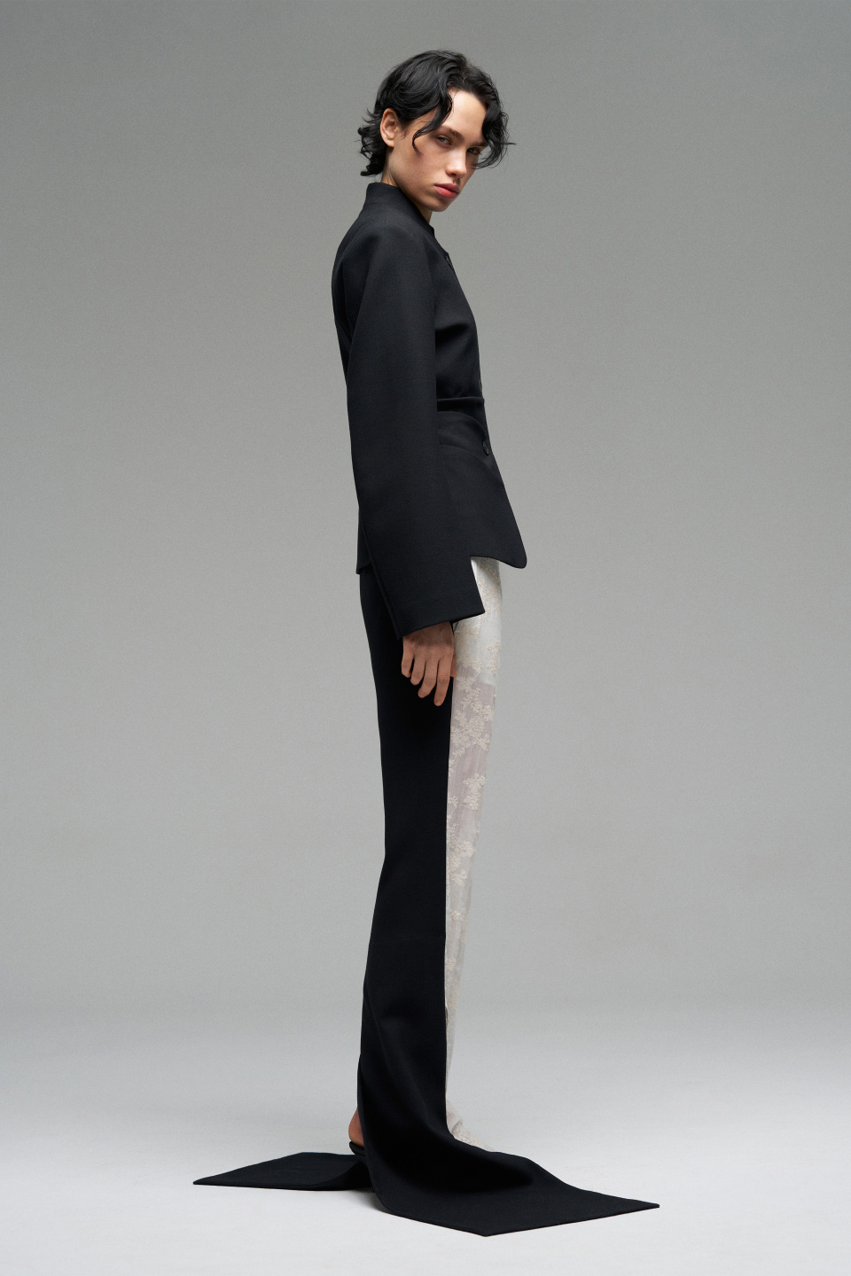 Жакет с фактурными складками, фото 2