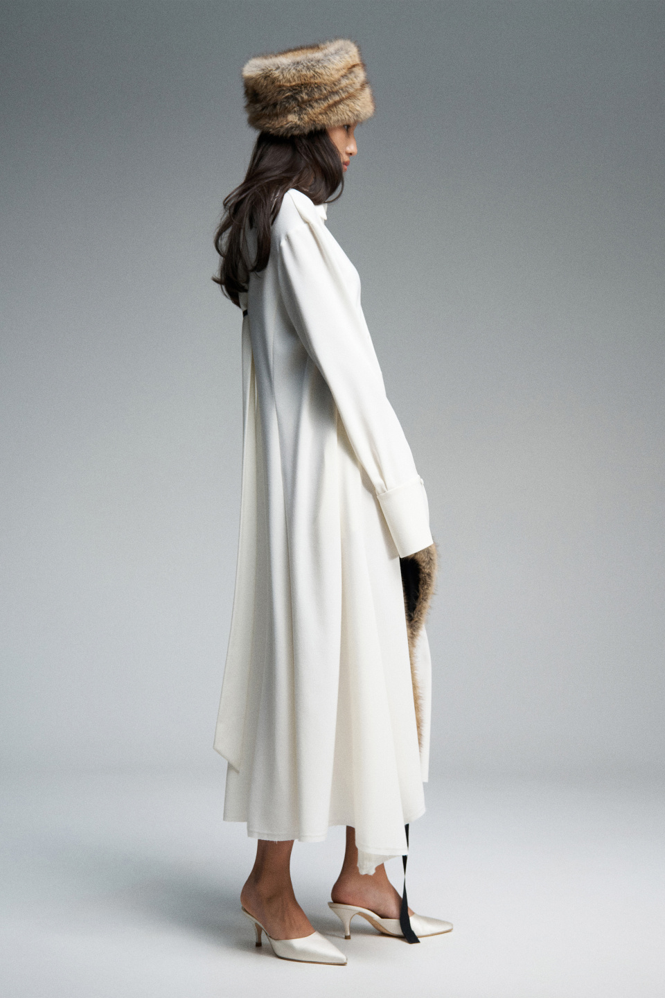 Платье с длинными лентами, фото 4