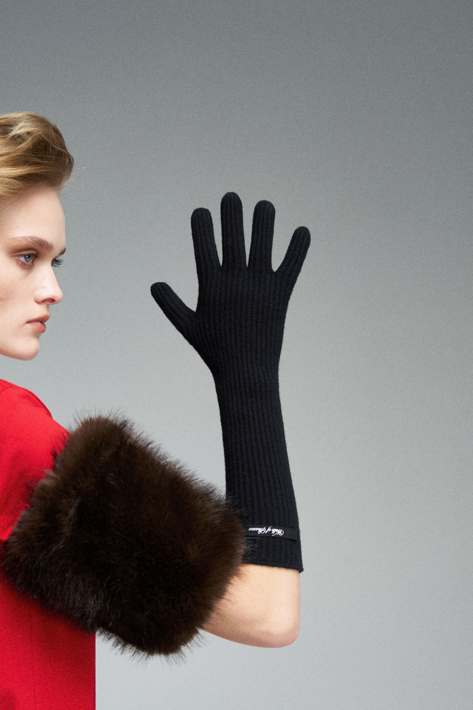 Вязаные перчатки, фото 1