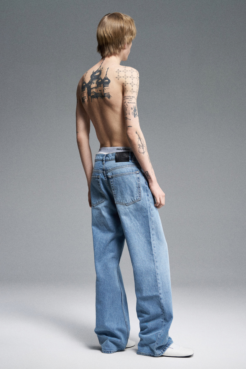 Джинсы свободного кроя, фото 6