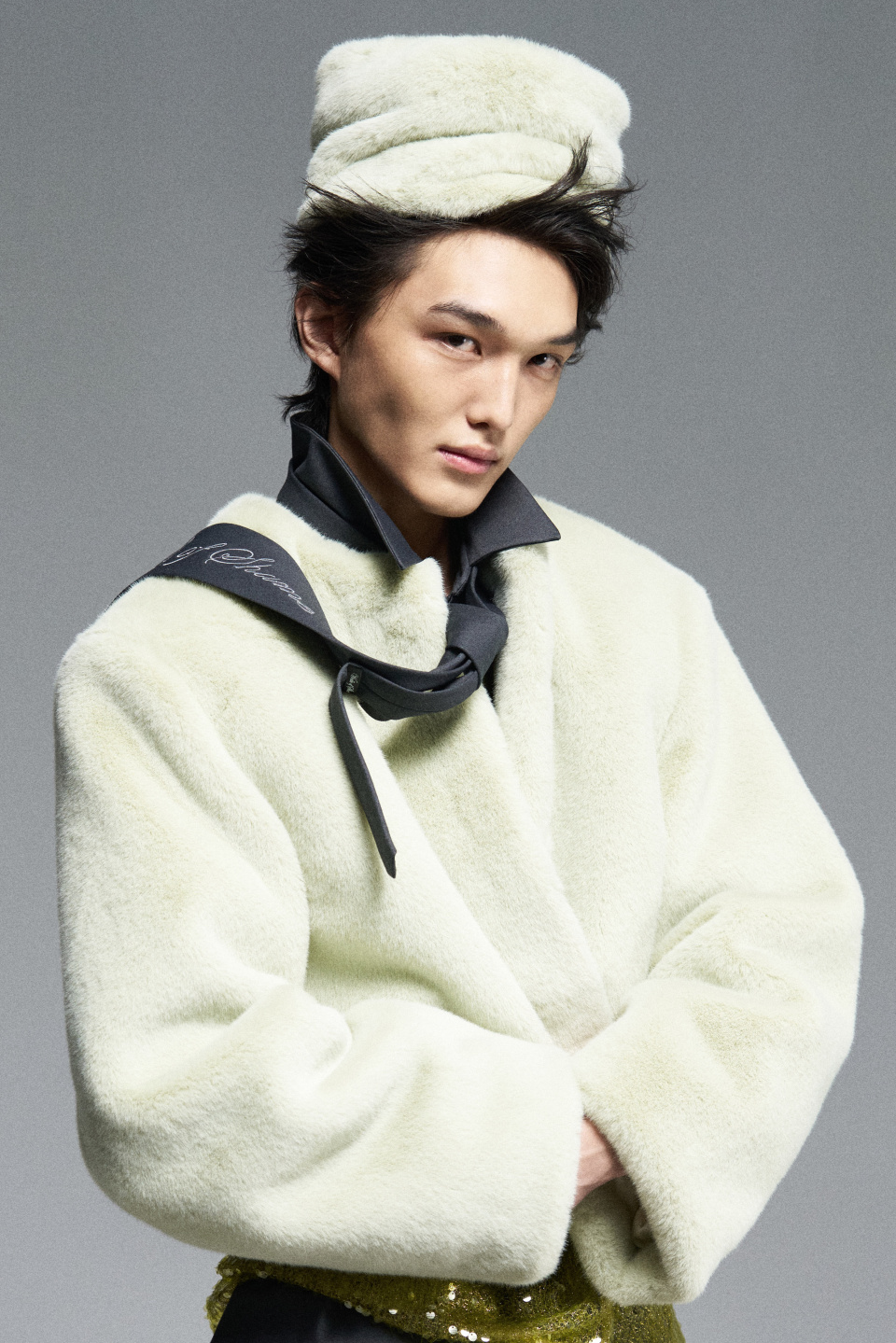 Галстук с вышивкой, фото 1