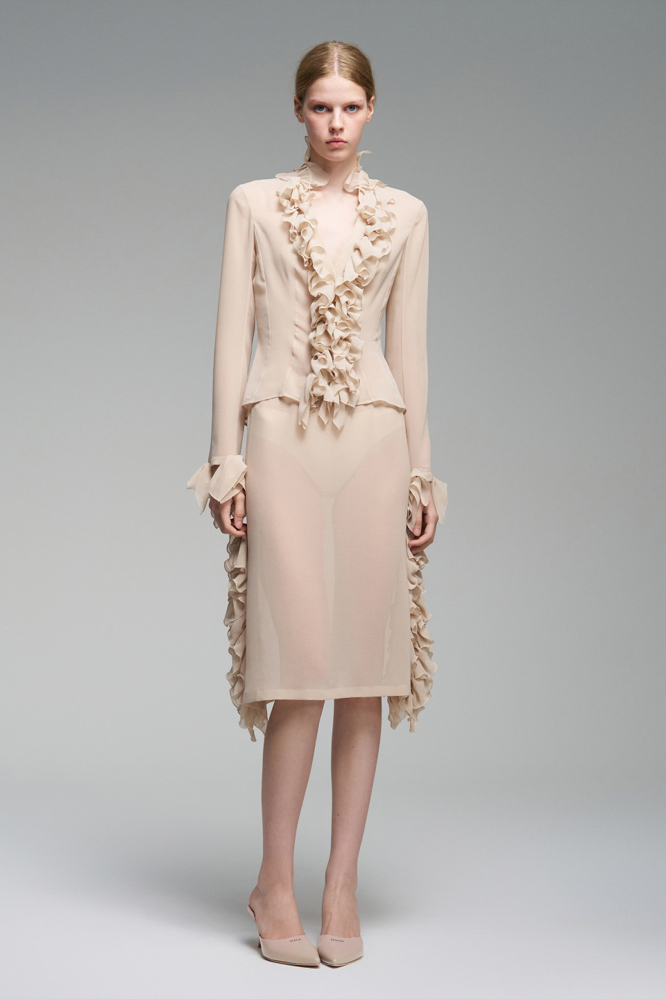 Юбка прозрачная Ruche, фото 2